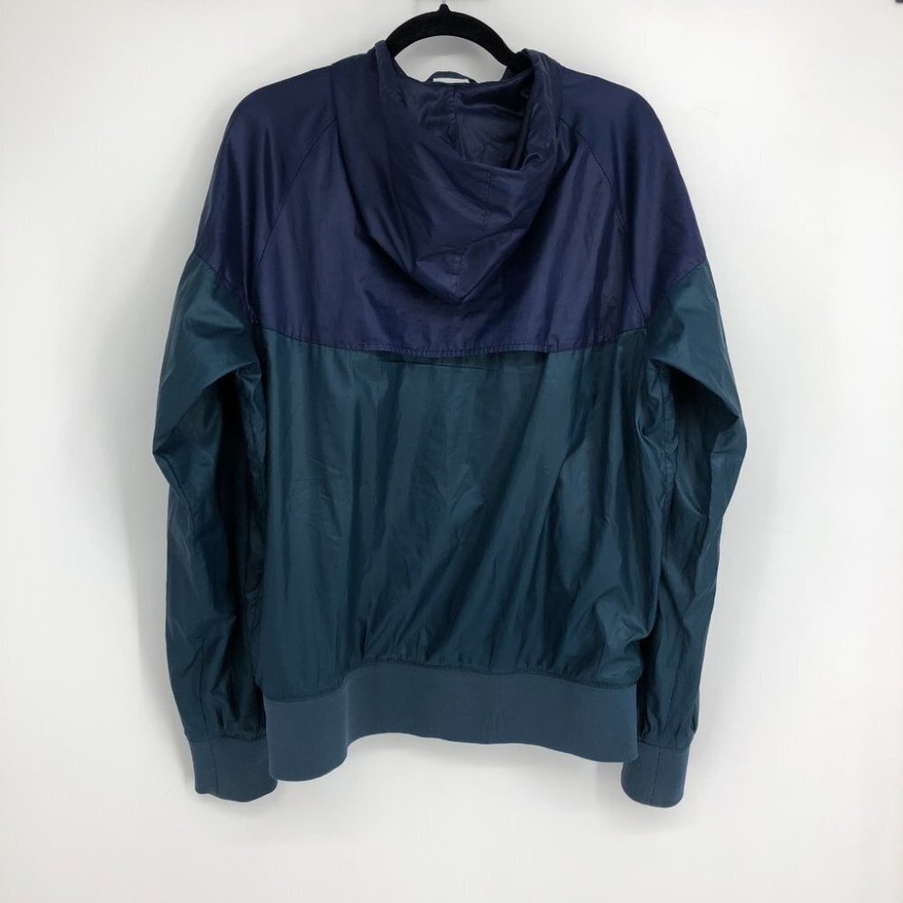 Nike Men's teal The Windrunner lightweight jacket in Squadron Blue / Sail size L - Picture 4 of 16